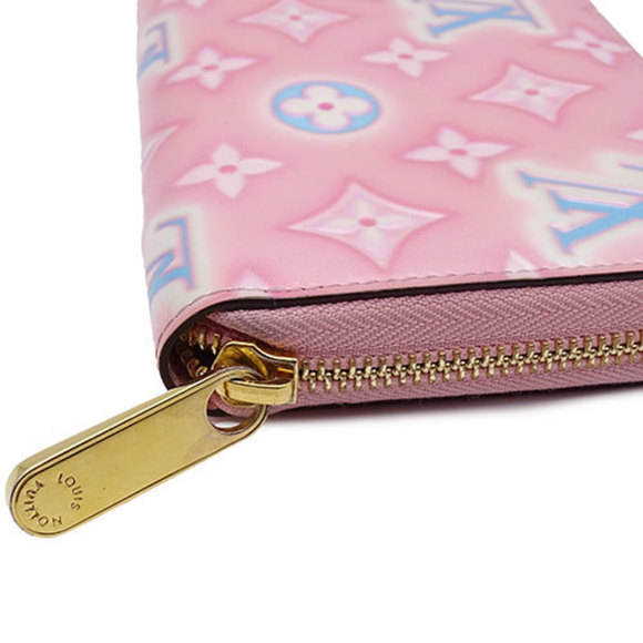 Louis Vuitton LOUIS VUITTON Wallet Women's Long Vernis Zippy Light Pink Neon ... - Picture 5 of 13